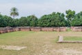 Ruins of ancient Darasbari Darashbari madrasa in Sona Masjid area, Banglade