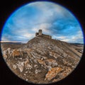 Antique fortress ruins. Enisala