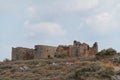 Ruins of ancient flour mill or windmill, Crete, Greece Royalty Free Stock Photo