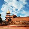 Ruins of an ancient fort. India, Agra Royalty Free Stock Photo