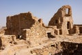 Ruins of ancient fortified Ksar Beni Barka in Tataouine, Tunisia