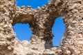 Ruins of the ancient fortress Calamita in Inkerman