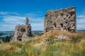 The ruins of ancient fortress Calamita in Inkerman, Crimea