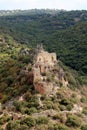 The ruins of an ancient fortress Royalty Free Stock Photo