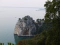 The ruins of the ancient fortress of Duino