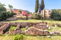 Ruins of the ancient Greek Agora, Athens, Greece Royalty Free Stock Photo