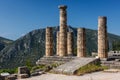 Ruins of the ancient Greek city of Delphi (Delfi), Greece