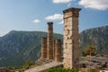 Ruins of the ancient Greek city of Delphi (Delfi), Greece