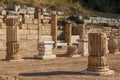 Ruins of the ancient Greek city of Messinia & x28;Messini, Messenia& x29; Royalty Free Stock Photo