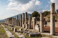 Ruins of the ancient Greek city of Messinia & x28;Messini, Messenia& x29; Royalty Free Stock Photo