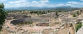 Ruins of the ancient Greek city Mycenae