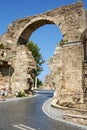 the ruins of the ancient Greek city of Side, Turkey