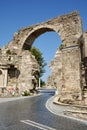 the ruins of the ancient Greek city of Side, Turkey