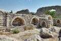 Ruins of ancient Greek colony Khersones Royalty Free Stock Photo
