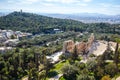 Ruins of the ancient greek historical monument - Theater of Dion