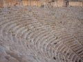 Archeological remains of the Lycian rock cut tombs in Myra, Turkey Royalty Free Stock Photo