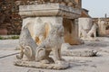 Ruins of the ancient Greek and Roman city of Sardis Royalty Free Stock Photo