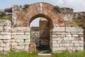 Ruins of the ancient Greek and Roman city of Sardis Royalty Free Stock Photo