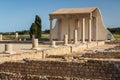 Ruins of the ancient Greek and Roman town Ampurias, near Gerona