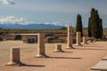 Ruins of the ancient Greek and Roman town Ampurias, near Gerona