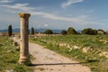 Ruins of the ancient Greek and Roman town Ampurias, near Gerona