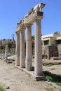 Ruins of Ancient Gymnasium in Kos Town Royalty Free Stock Photo