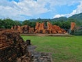 Ruins of ancient Hindhu temples in My Son in central Vietnam