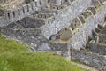 Ruins of the ancient Incan city of Machu Picchu in Peru Royalty Free Stock Photo