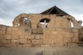 Ruins of the ancient Jewish settlement of Susiya in the Hebron Highlands in Israel