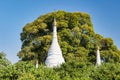 Ruins of the ancient kingdom of Ava Amarapura in Mandalay state Myanmar, Burma Royalty Free Stock Photo