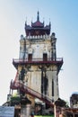 Ruins of the ancient kingdom of Ava Amarapura in Mandalay state Myanmar, Burma Royalty Free Stock Photo