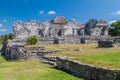 Ruins of the ancient Maya city Tulum, Mexi