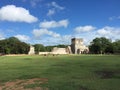 The Ruins of Ancient Mayan Buildings: Chichenitza Royalty Free Stock Photo