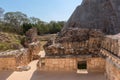 Ruins of the ancient Mayan city Uxmal. UNESCO World Heritage Site, Yucatan, Mexico Royalty Free Stock Photo