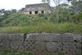 Ruins in ancient Mayan site Uxmal, Mexico.