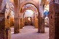 Ruins of the ancient necropolis of Kellah Chellah in the city of Rabat, Morocco Royalty Free Stock Photo