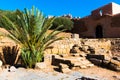 Ruins of the ancient necropolis of Kellah Chellah in the city of Rabat, Morocco Royalty Free Stock Photo