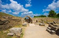 Ruins in Ancient Olympia, Elis, Greece Royalty Free Stock Photo