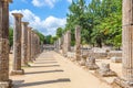 Ruins in Ancient Olympia, Peloponnes, Greece Royalty Free Stock Photo