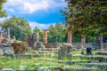 The ruins of ancient Olympia, Greece. Here takes place the touch of olympic flame.