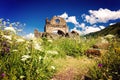 The ruins of an ancient Ossetian temple