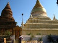 Ruins of the ancient pagoda, Bagan, Myanmar