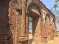 The Ruins of Ancient Portuguese Church at Syriam Myanmar. The catholic church have begun in 1749