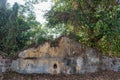 Ruins of an ancient Portuguese era building