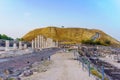 Ruins of ancient Roman-Byzantine city Bet Shean (Nysa-Scythopolis