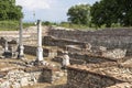 Ruins of ancient Roman city Nicopolis ad Nestum, Bulgaria