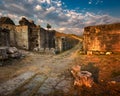 Ruins of Ancient Roman City Salona near Split, Croatia