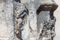 Ruins of the ancient Roman forum in the historic centre of Zadar