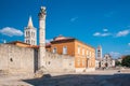 Ruins at the ancient Roman Forum in Zadar, Croatia Royalty Free Stock Photo