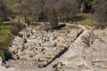 Ruins of the ancient Roman and Greek town Glanum